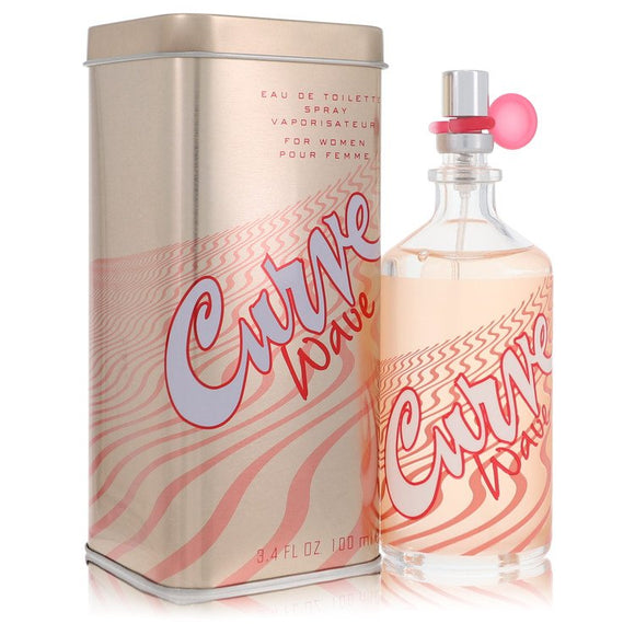 Curve Wave Eau De Toilette Spray By Liz Claiborne for Women 3.4 oz