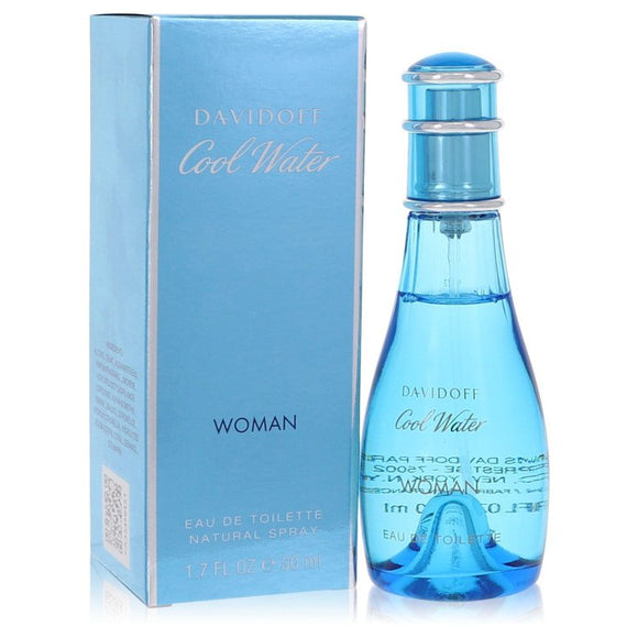 Cool Water Eau De Toilette Spray By Davidoff for Women 1.7 oz