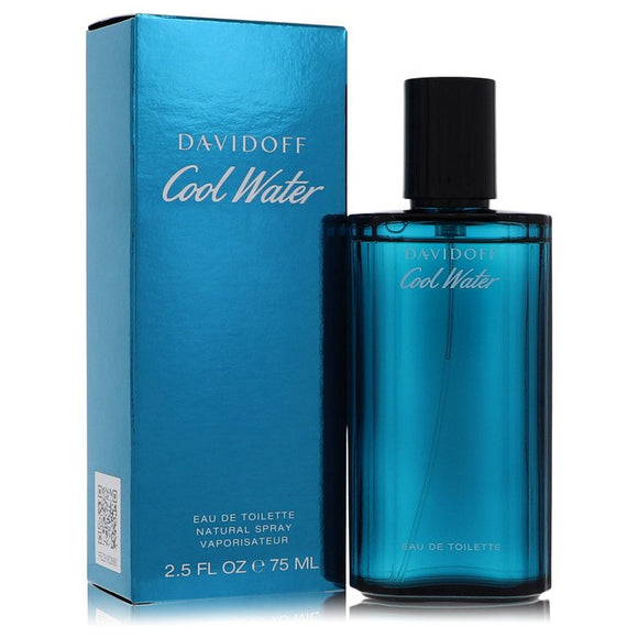 Cool Water Eau De Toilette Spray By Davidoff for Men 2.5 oz