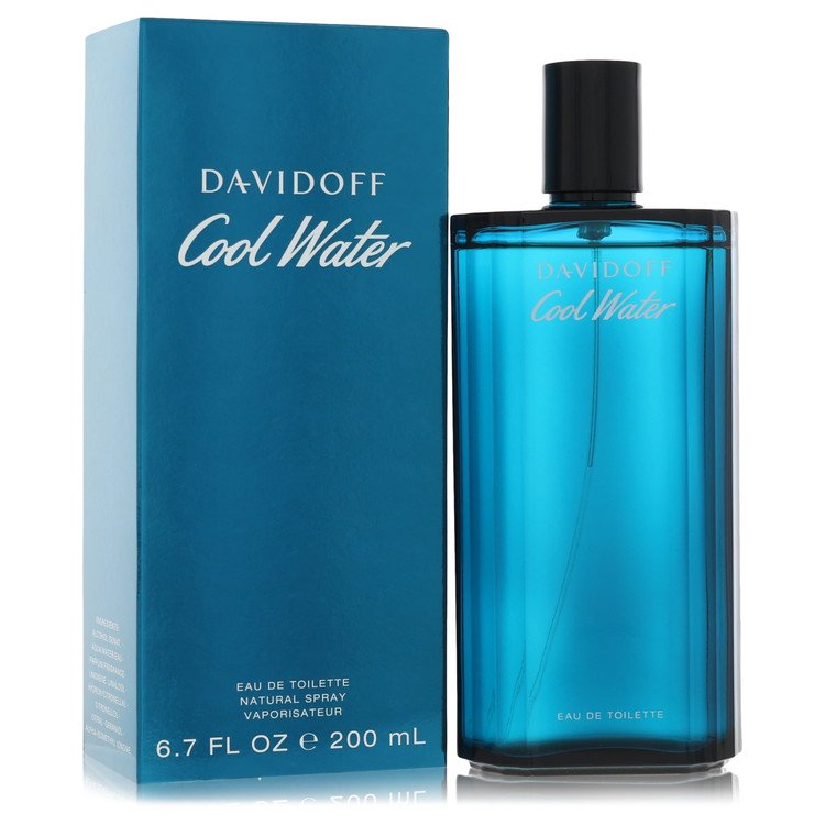 Cool Water Eau De Toilette Spray By Davidoff for Men 6.7 oz