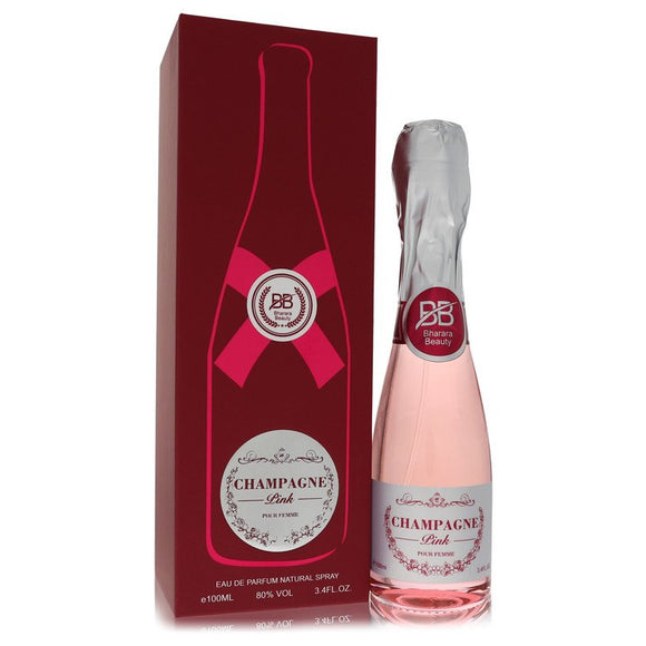 Champagne Pink Eau De Parfum Spray By Bharara Beauty for Women 4.2 oz