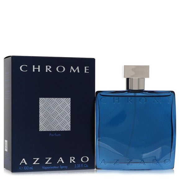 Chrome Cologne By Azzaro Parfum Spray for Men 3.4 oz