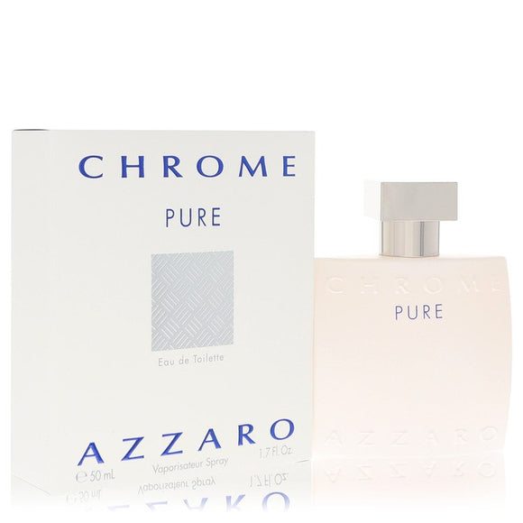 Chrome Pure Cologne By Azzaro Eau De Toilette Spray for Men 1.7 oz