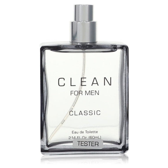 Clean Men Eau De Toilette Spray (Tester) By Clean for Men 2.14 oz