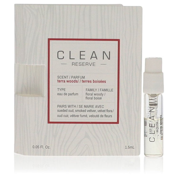 Clean Terra Woods Reserve Blend Vial (sample) By Clean for Women 0.05 oz