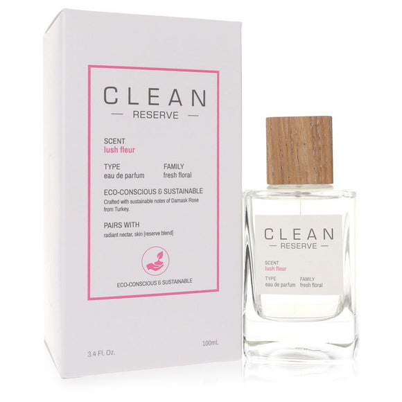 Clean Reserve Lush Fleur Eau De Parfum Spray By Clean for Women 3.4 oz