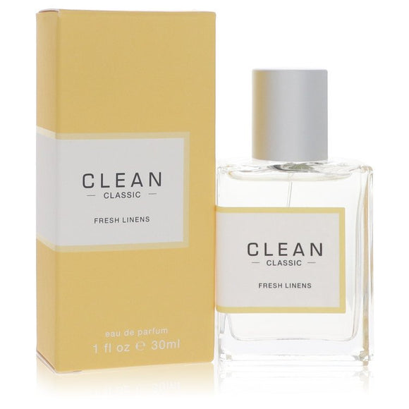Clean Fresh Linens Eau De Parfum Spray (Unisex) By Clean for Women 1 oz