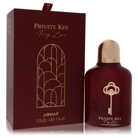 Club De Nuit Private Key To My Love Perfume By Armaf Extrait De Parfum Spray (Unisex) for Women 3.4 oz