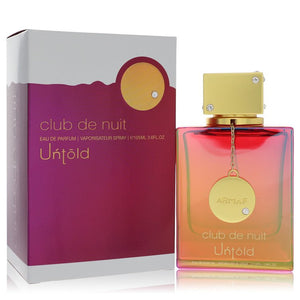 Club De Nuit Untold Perfume By Armaf Eau De Parfum Spray (Unisex) for Women 3.6 oz