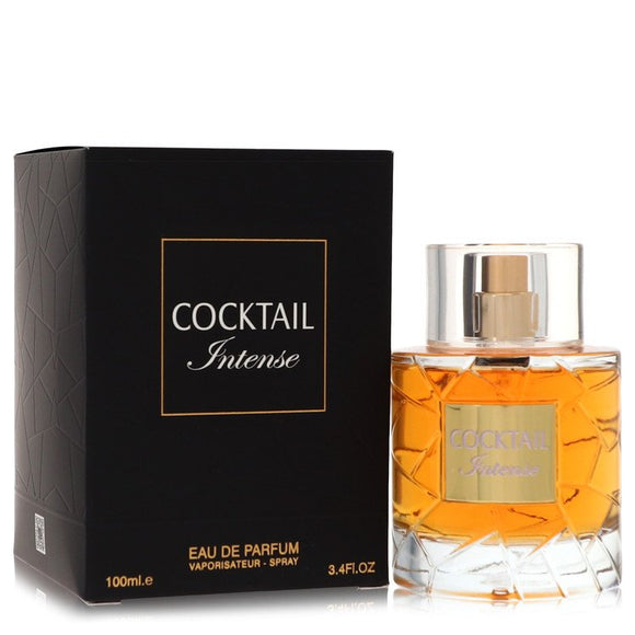 Cocktail Intense Cologne By Fragrance World Eau De Parfum Spray (Unisex) for Men 3.4 oz
