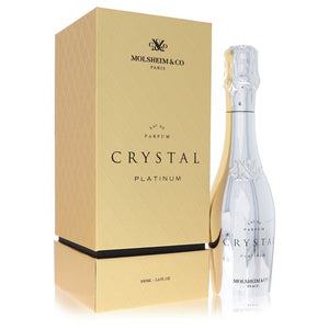 Crystal Platinum Eau De Parfum Spray By Molsheim & Co for Women 3.4 oz