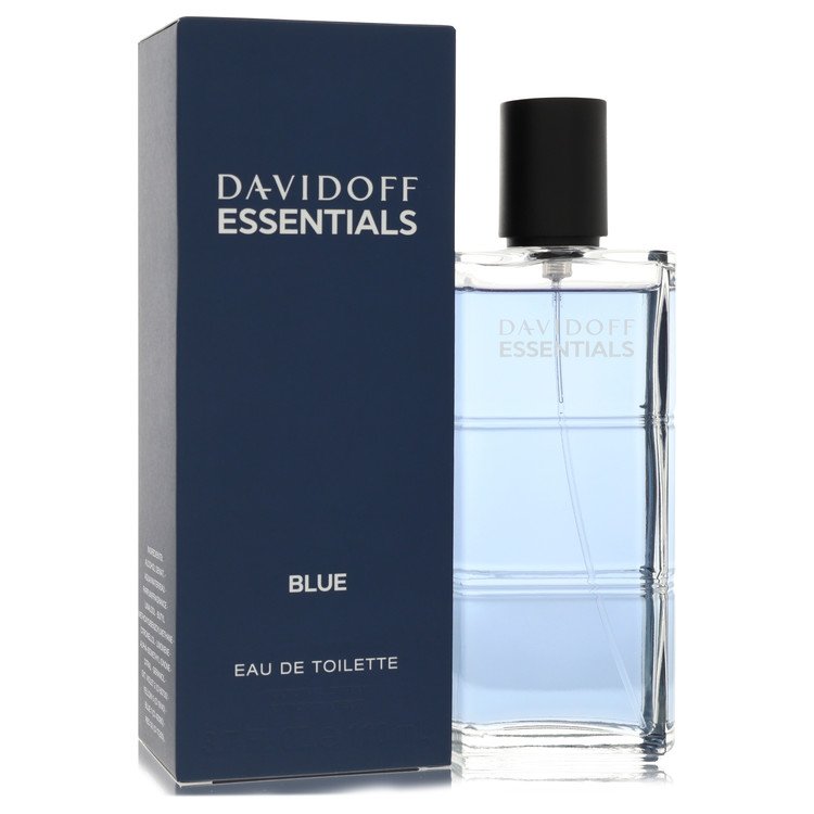 Davidoff Essentials Blue Eau De Toilette Spray By Davidoff for Men 3.7 oz