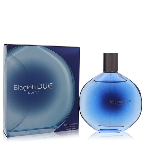 Due Eau De Toilette Spray By Laura Biagiotti for Men 3 oz