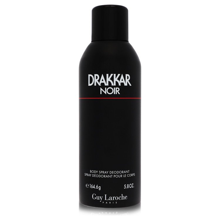 Drakkar Noir Deodorant Body Spray By Guy Laroche for Men 6 oz