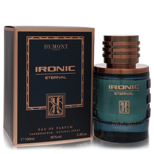 Dumont Ironic Eternal Eau De Parfum Spray By Dumont Paris for Men 3.4 oz