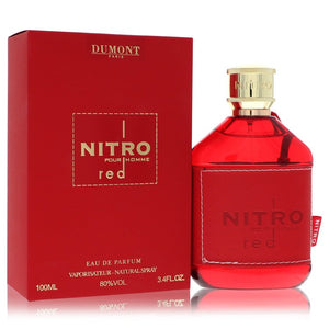 Dumont Nitro Red Cologne By Dumont Paris Eau De Parfum Spray for Men 3.4 oz