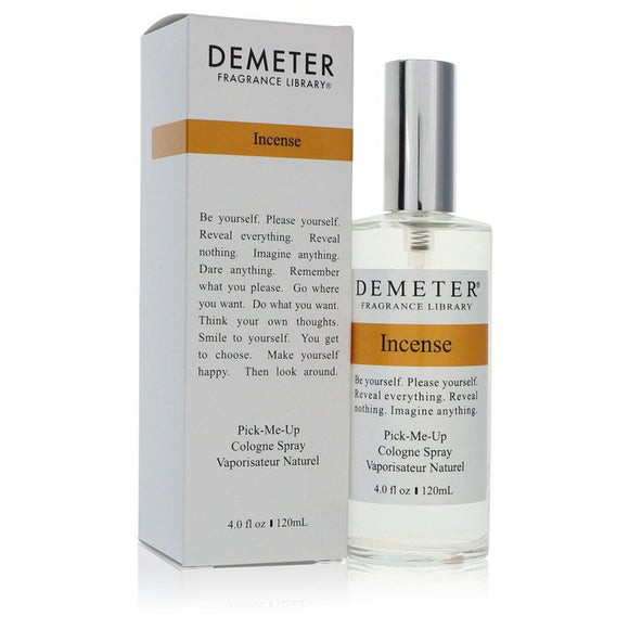 Demeter Incense Cologne Spray (Unisex) By Demeter for Women 4 oz
