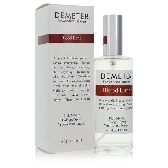 Demeter Blood Lime Pick Me Up Cologne Spray (Unisex) By Demeter for Men 4 oz