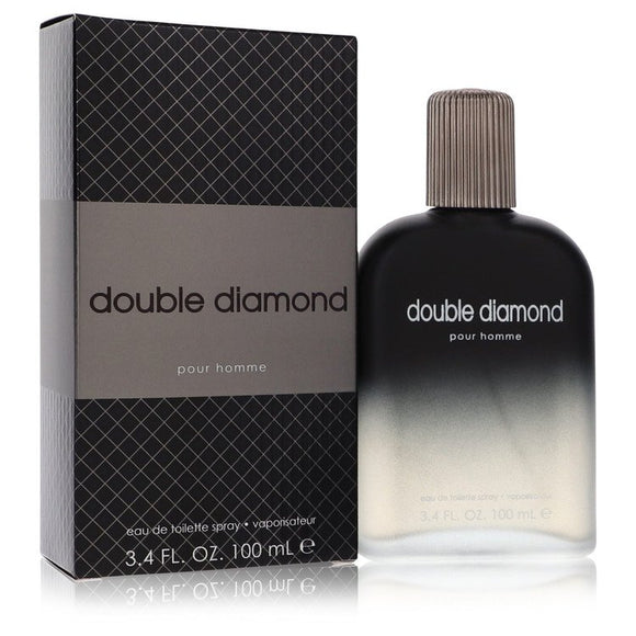 Double Diamond Eau De Toilette Spray By Yzy Perfume for Men 3.4 oz
