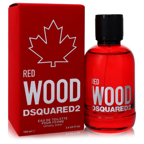 Dsquared2 Red Wood Eau De Toilette Spray By Dsquared2 for Women 3.4 oz