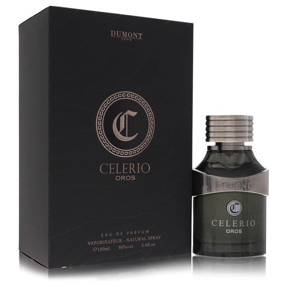 Dumont Celerio Oros Cologne By Dumont Paris Eau De Parfum Spray (Unisex) for Men 3.4 oz