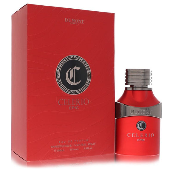 Dumont Celerio Epic Cologne By Dumont Paris Eau De Parfum Spray (Unisex) for Men 3.4 oz