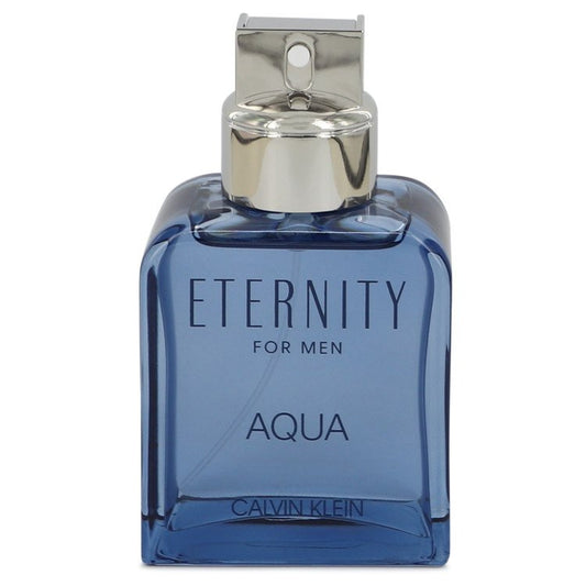 Eternity Aqua Cologne By Calvin Klein Eau De Toilette Spray (Tester) for Men 3.4 oz