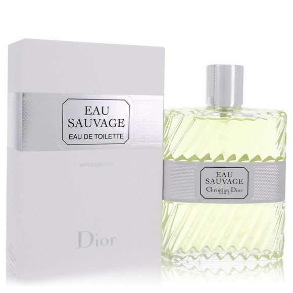 Eau Sauvage Eau De Toilette Spray By Christian Dior for Men 6.8 oz