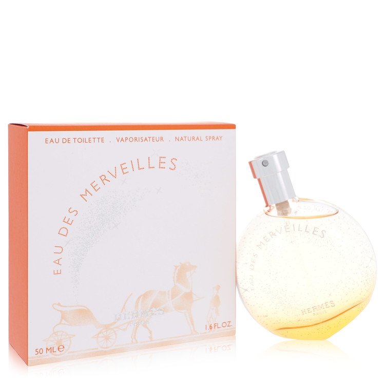 Eau Des Merveilles Eau De Toilette Spray By Hermes for Women 1.6 oz