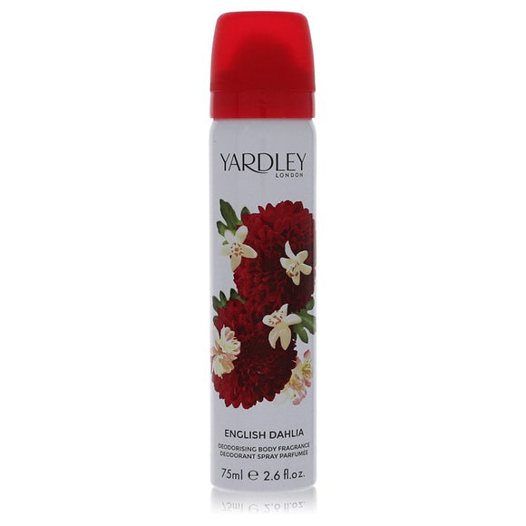English Dahlia Body Spray By Yardley London for Women 2.6 oz