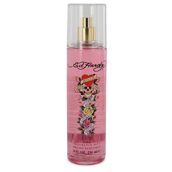 Ed Hardy Body Mist By Christian Audigier for Women 8 oz