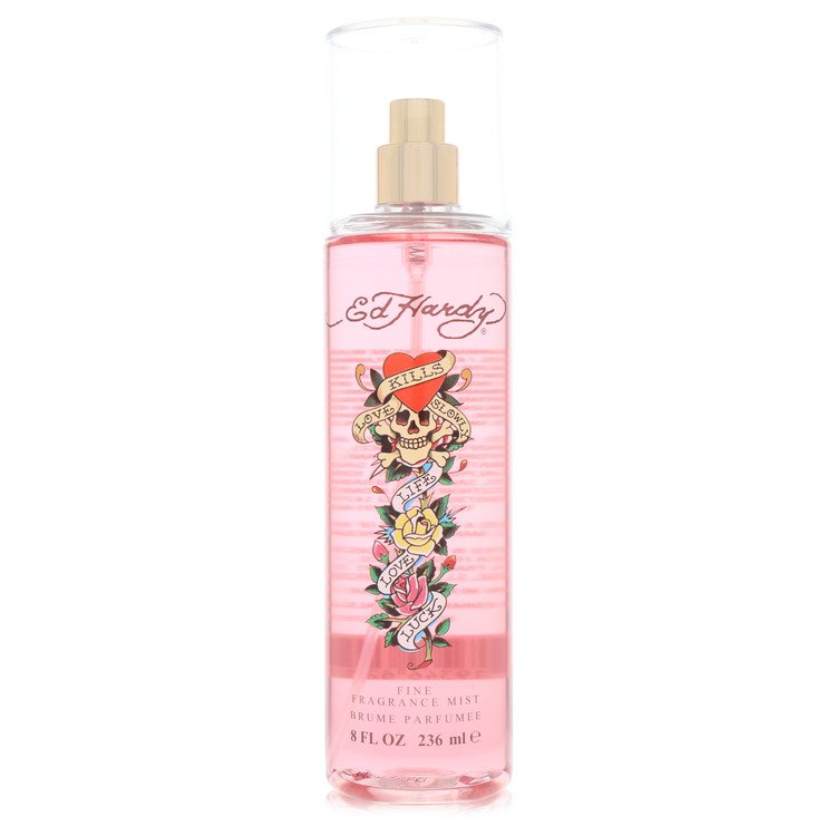Ed Hardy Body Mist By Christian Audigier for Women 8 oz