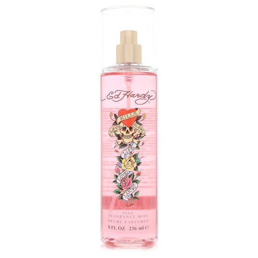 Ed Hardy Body Mist By Christian Audigier for Women 8 oz