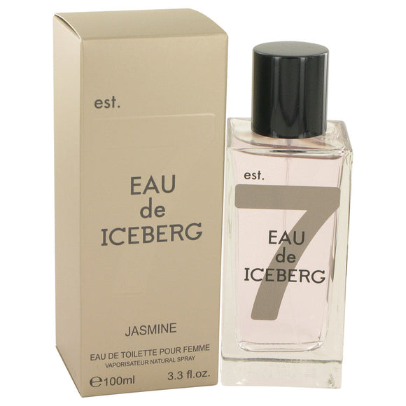 Eau De Iceberg Jasmine Perfume By Iceberg Eau De Toilette Spray for Women 3.3 oz