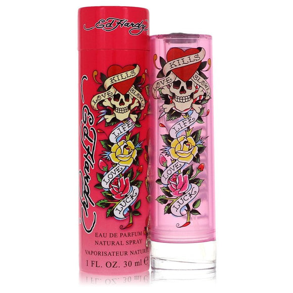 Ed Hardy Eau De Parfum Spray By Christian Audigier for Women 1 oz