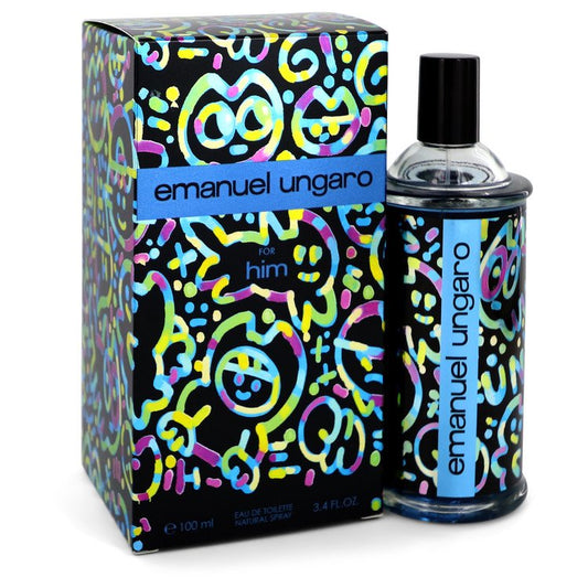 Emanuel Ungaro For Him Eau De Toilette Spray By Ungaro for Men 3.4 oz