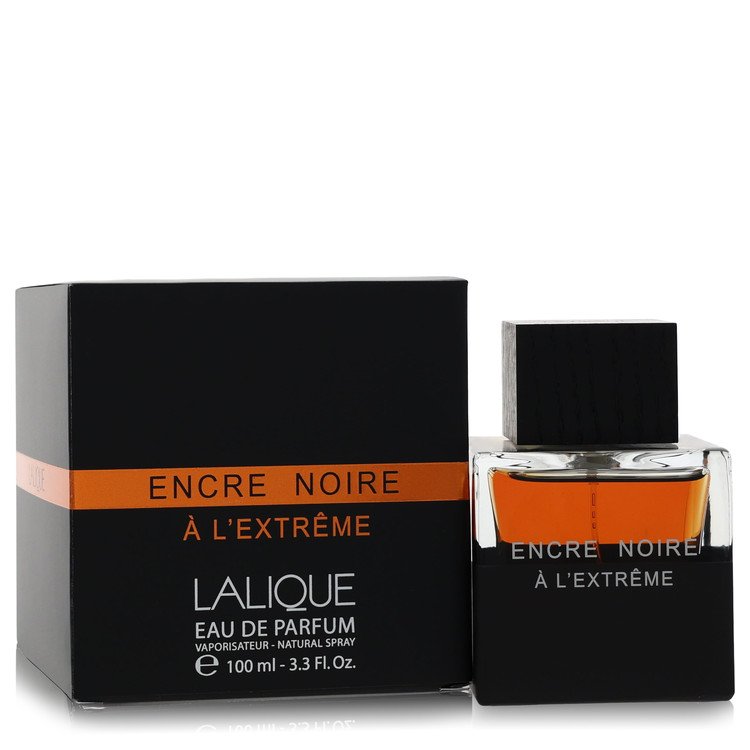 Encre Noire A L'extreme Eau De Parfum Spray By Lalique for Men 3.3 oz