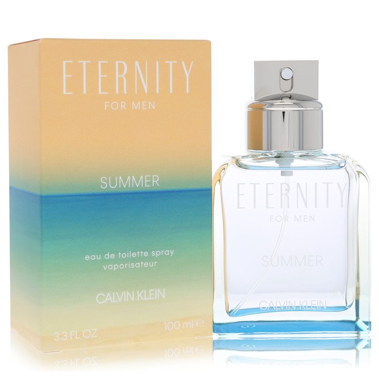 Eternity Summer Eau De Toilette Spray (2019) By Calvin Klein for Men 3.3 oz