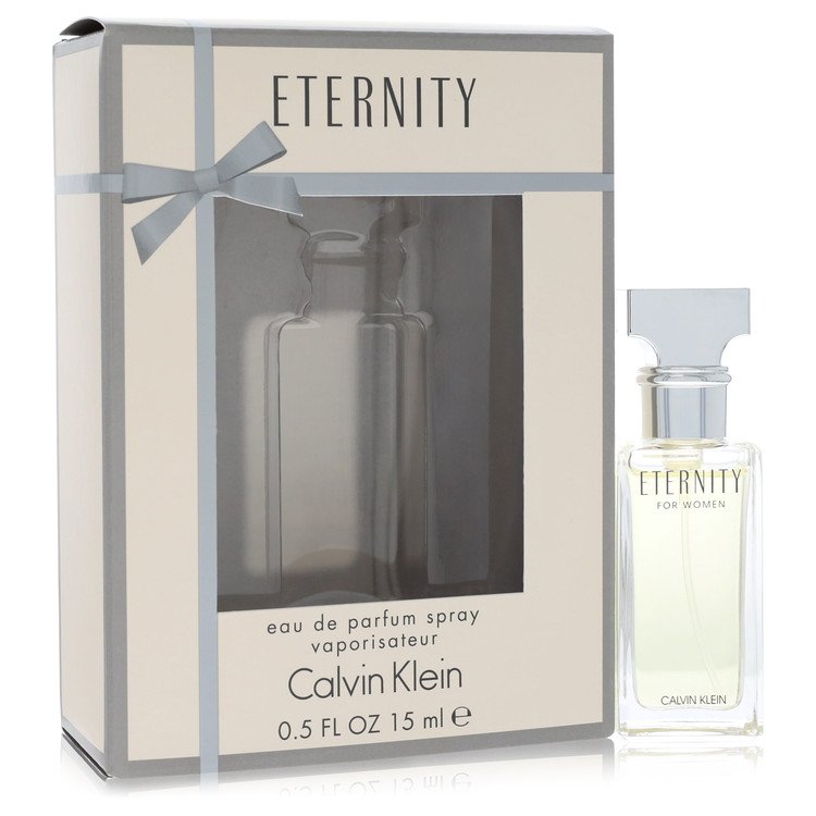 Eternity Eau De Parfum Spray By Calvin Klein for Women 0.5 oz