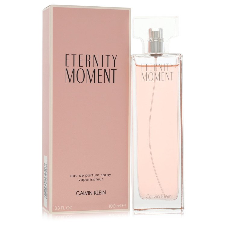 Eternity Moment Eau De Parfum Spray By Calvin Klein for Women 3.4 oz
