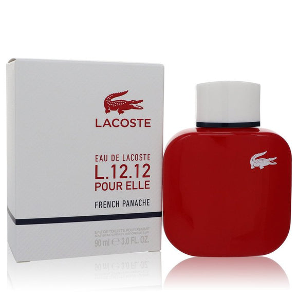 Eau De Lacoste L.12.12 Pour Elle French Panache Perfume By Lacoste Eau De Toilette Spray for Women 3 oz