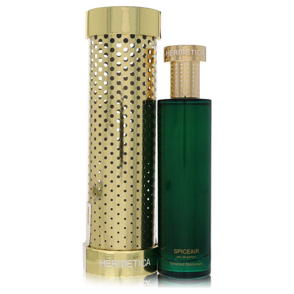 Emerald Stairways Spiceair Eau De Parfum Spray (Unisex Alcohol Free) By Hermetica for Women 3.3 oz