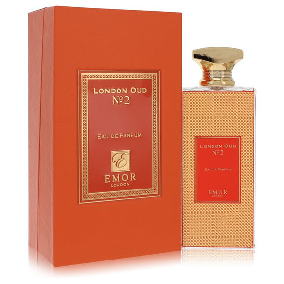 Emor London Oud No. 2 Cologne By Emor London Eau De Parfum Spray (Unisex) for Men 4.2 oz