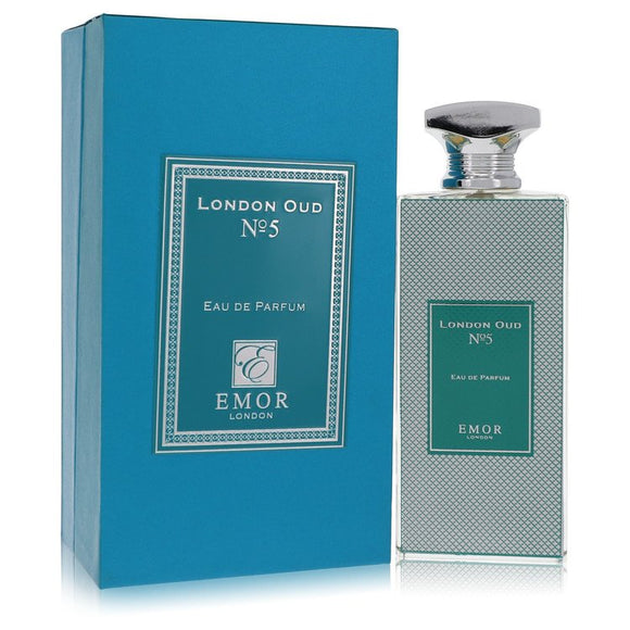 Emor London Oud No. 5 Cologne By Emor London Eau De Parfum Spray (Unisex) for Men 4.2 oz
