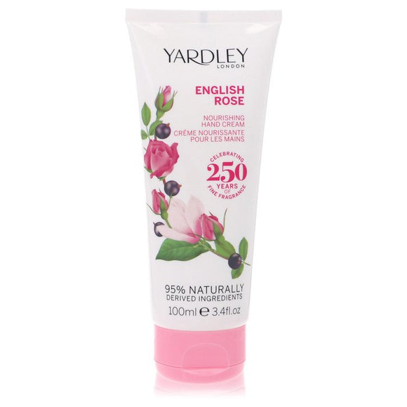 English Rose Yardley Hand Cream By Yardley London for Women 3.4 oz