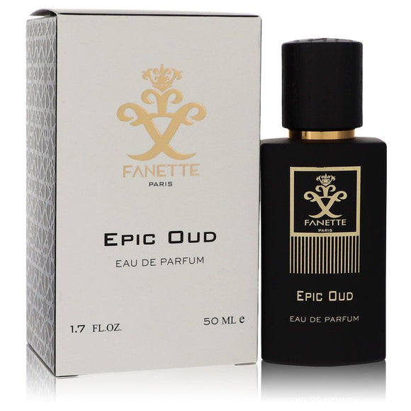 Epic Oud Cologne By Fanette Eau De Parfum Spray (Unisex) for Men 1.7 oz