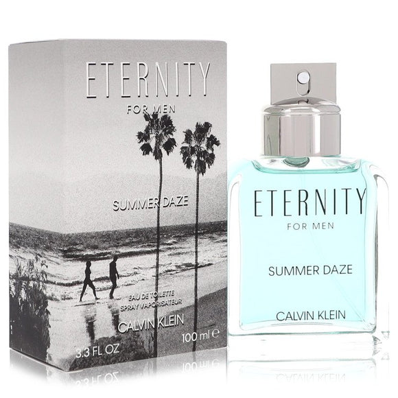 Eternity Summer Daze Eau De Toilette Spray By Calvin Klein for Men 3.3 oz