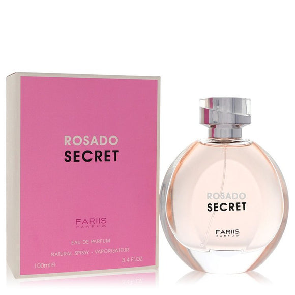 Fariis Rosado Secret Eau De Parfum Spray By Fariis Parfum for Women 3.4 oz