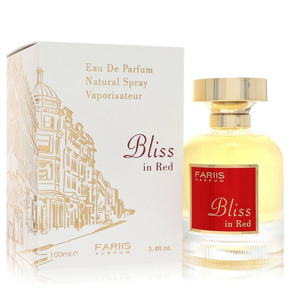Fariis Bliss In Red Eau De Parfum Spray (Unisex) By Fariis Parfum for Women 3.4 oz