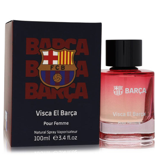 Fcb Barcelona Visca El Barca Eau De Parfum Spray By My Perfumes for Women 3.4 oz